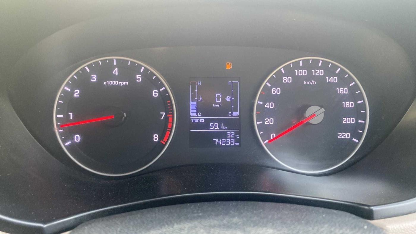 2019 Hyundai Elite i20 SPORTZ PLUS 1.2, Petrol, Manual, 74,223 km, Odometer Image