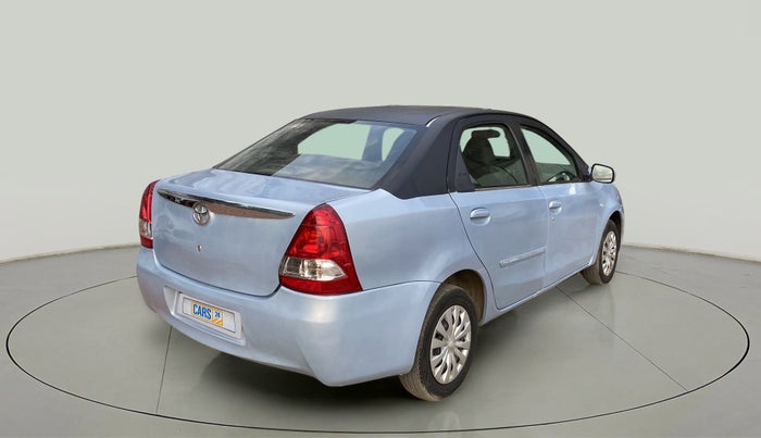 2011 Toyota Etios G, Petrol, Manual, 29,204 km, Right Back Diagonal