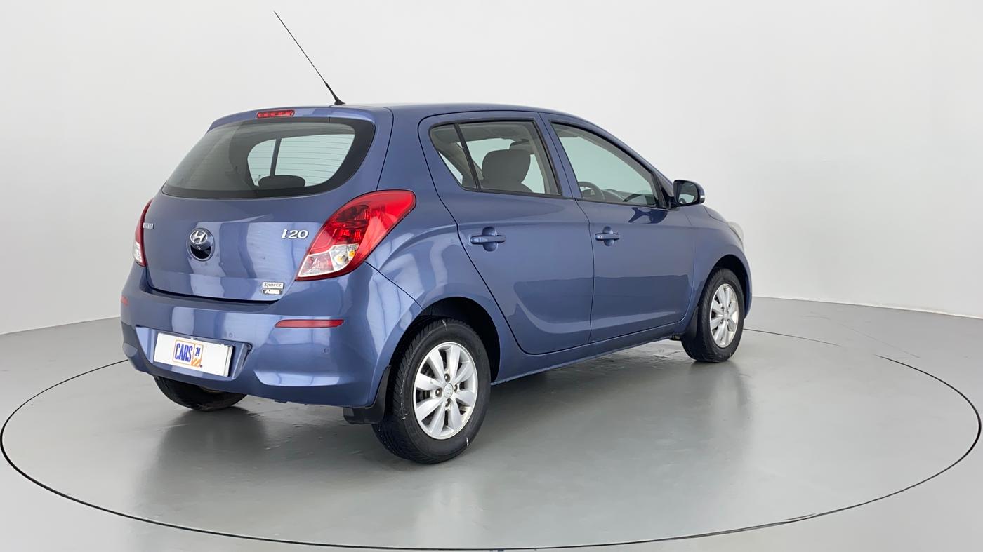 2014 Hyundai i20 SPORTZ 1.2 VTVT, Petrol, Manual, 36,030 km, Right Back Diagonal