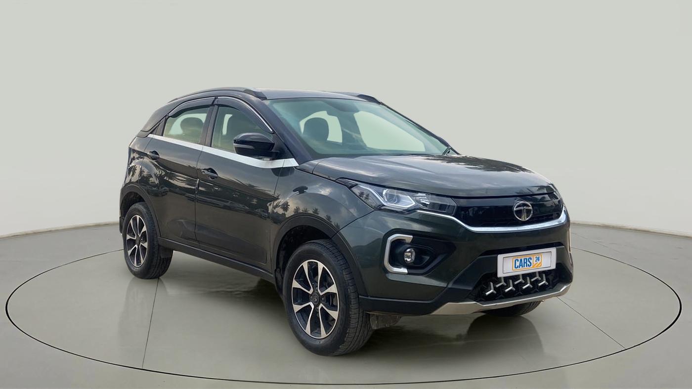 2020 Tata NEXON XZA PLUS SUNROOF PETROL, Petrol, Automatic, 19,381 km, Right Front Diagonal