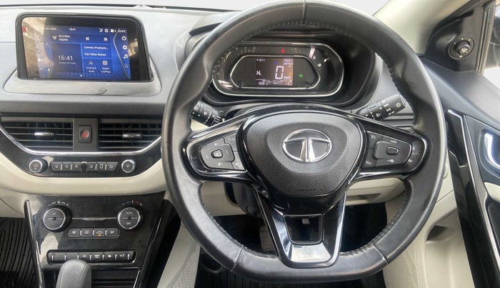 2020 Tata NEXON XZA PLUS SUNROOF PETROL, Petrol, Automatic, 19,381 km, Steering Wheel Close Up