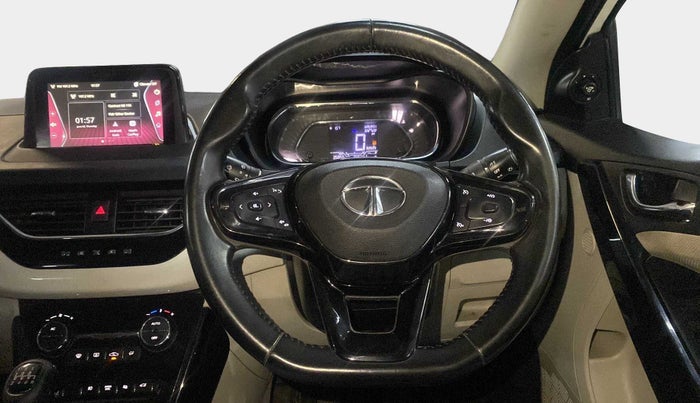 2021 Tata NEXON XZ PLUS (O) PETROL, Petrol, Manual, 35,797 km, Steering Wheel Close Up