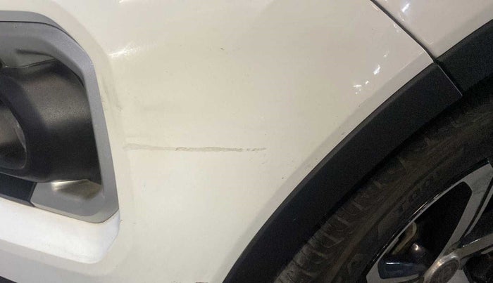2021 Tata NEXON XZ PLUS (O) PETROL, Petrol, Manual, 35,797 km, Front bumper - Minor scratches