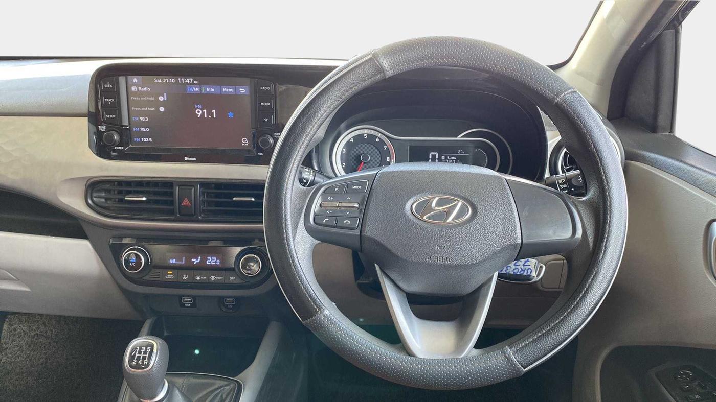 2020 Hyundai GRAND I10 NIOS SPORTZ 1.2 KAPPA VTVT, Petrol, Manual, 18,632 km, Steering Wheel Close Up