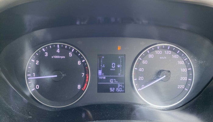 2016 Hyundai Elite i20 SPORTZ 1.2, Petrol, Manual, 92,143 km, Odometer Image