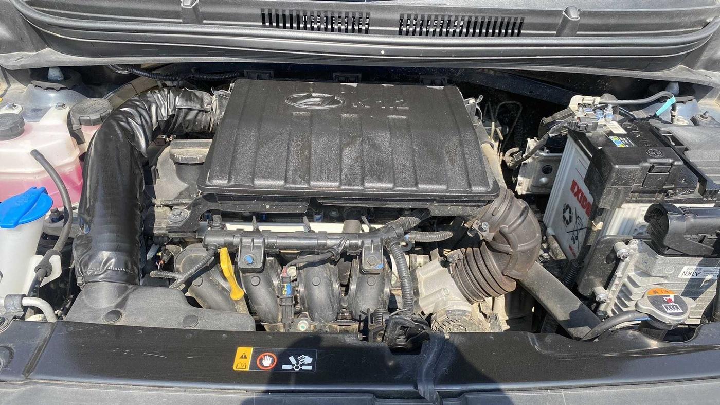 2022 Hyundai GRAND I10 NIOS SPORTZ AMT 1.2 KAPPA VTVT, Petrol, Automatic, 9,584 km, Open Bonet