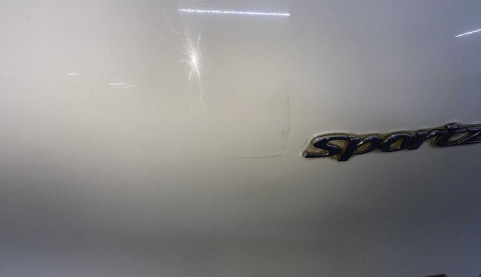 2019 Hyundai Grand i10 SPORTZ 1.2 KAPPA VTVT, Petrol, Manual, 26,452 km, Dicky (Boot door) - Slightly dented