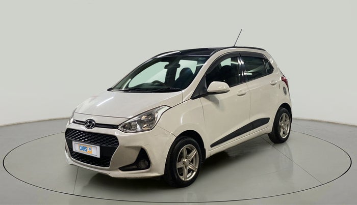 2019 Hyundai Grand i10 SPORTZ 1.2 KAPPA VTVT, Petrol, Manual, 26,452 km, Left Front Diagonal