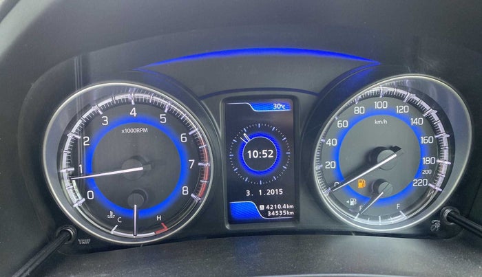 2016 Maruti Baleno ZETA PETROL 1.2, Petrol, Manual, 34,532 km, Odometer Image