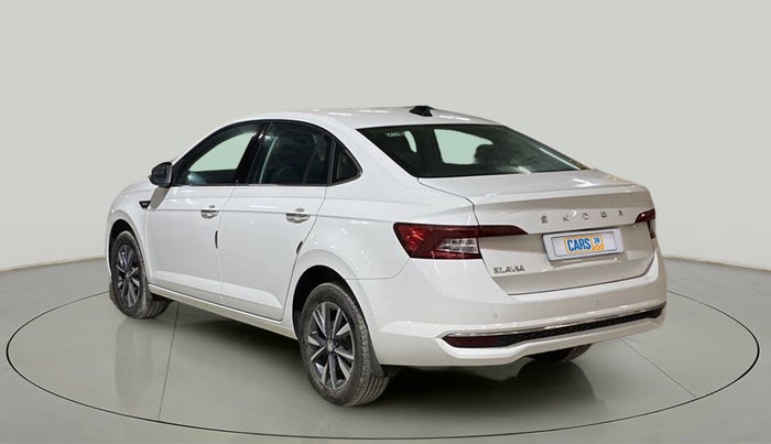 2023 Skoda SLAVIA STYLE 1.0L TSI AT, Petrol, Automatic, 10,058 km, Left Back Diagonal