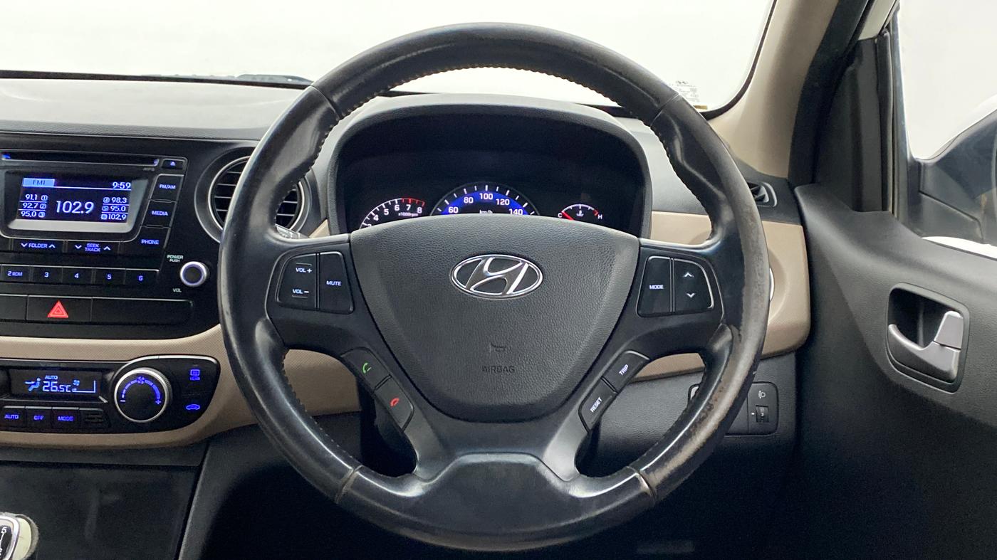2014 Hyundai Xcent SX 1.2, Petrol, Manual, 46,371 km, Steering Wheel Close Up
