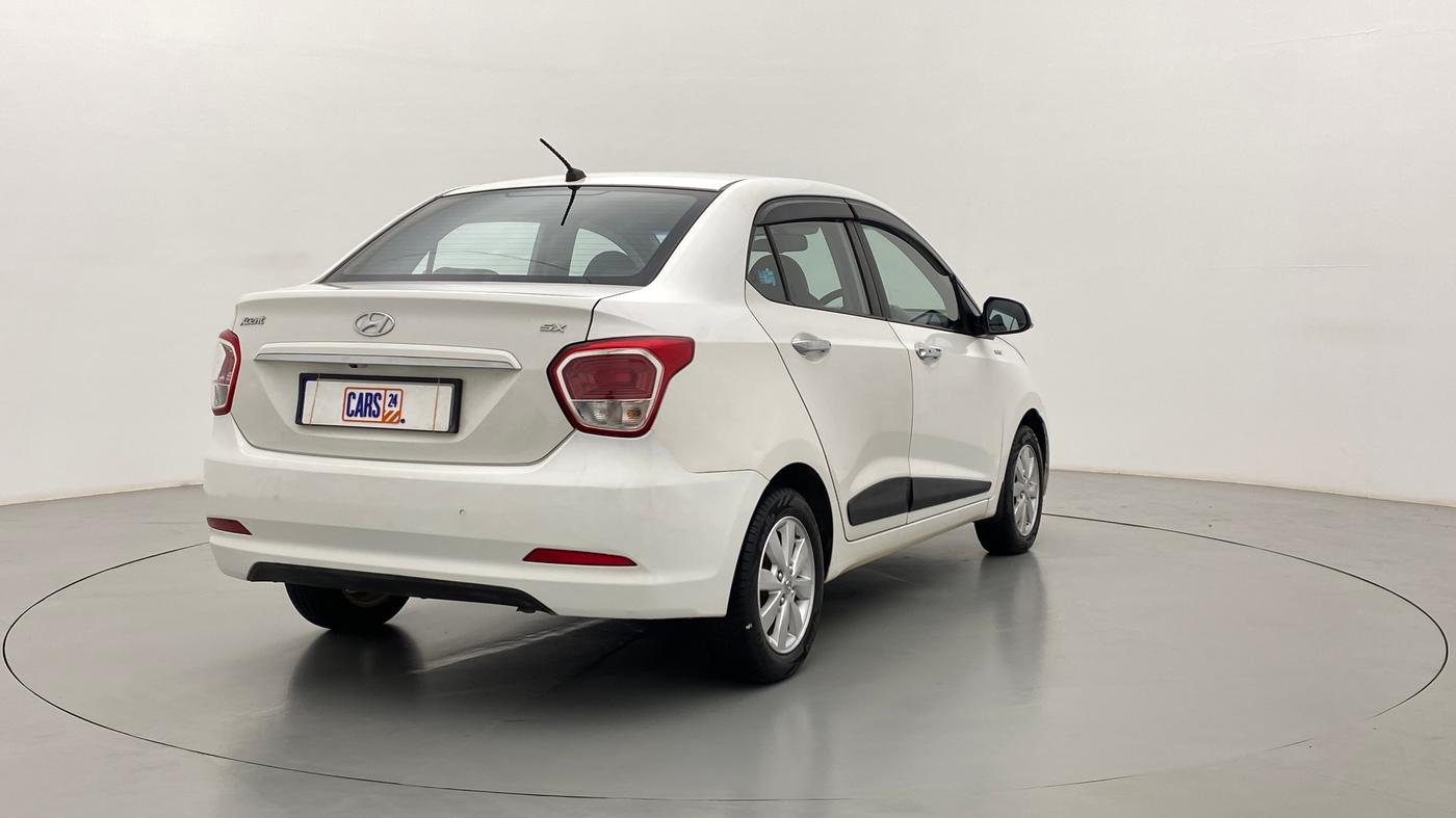 2014 Hyundai Xcent SX 1.2, Petrol, Manual, 46,371 km, Right Back Diagonal