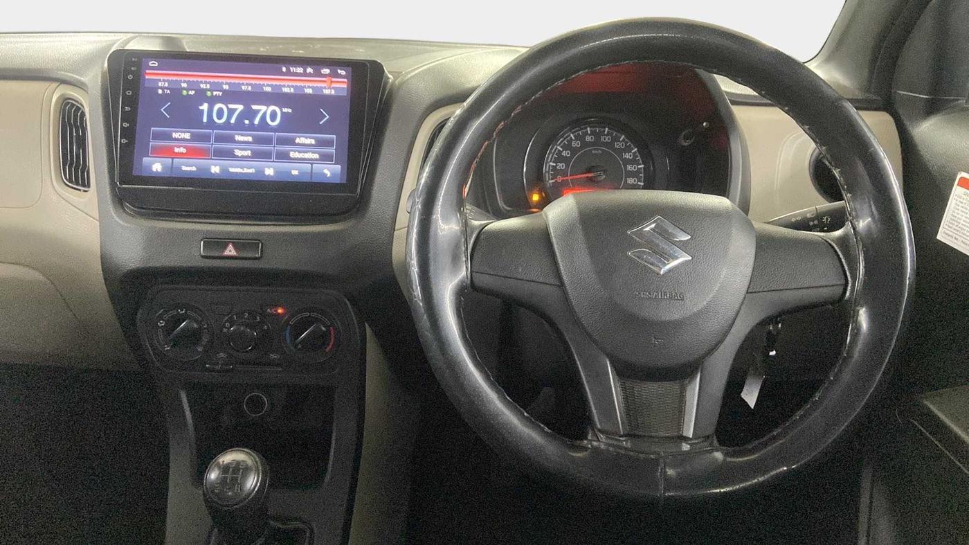 2021 Maruti New Wagon-R LXI CNG 1.0, CNG, Manual, 16,294 km, Steering Wheel Close Up