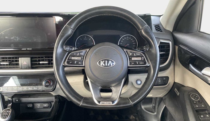 2019 KIA SELTOS HTX PLUS 1.5 DIESEL, Diesel, Manual, 56,496 km, Steering Wheel Close Up