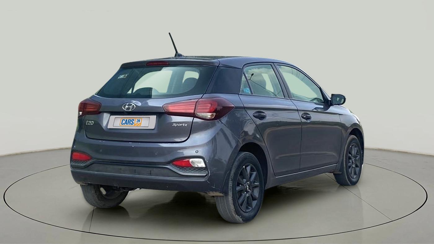 2019 Hyundai Elite i20 SPORTZ PLUS 1.2, Petrol, Manual, 81,119 km, Right Back Diagonal