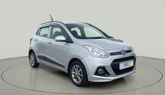 2016 Hyundai Grand i10 ASTA (O) 1.2 KAPPA VTVT, Petrol, Manual, 34,150 km, Right Front Diagonal