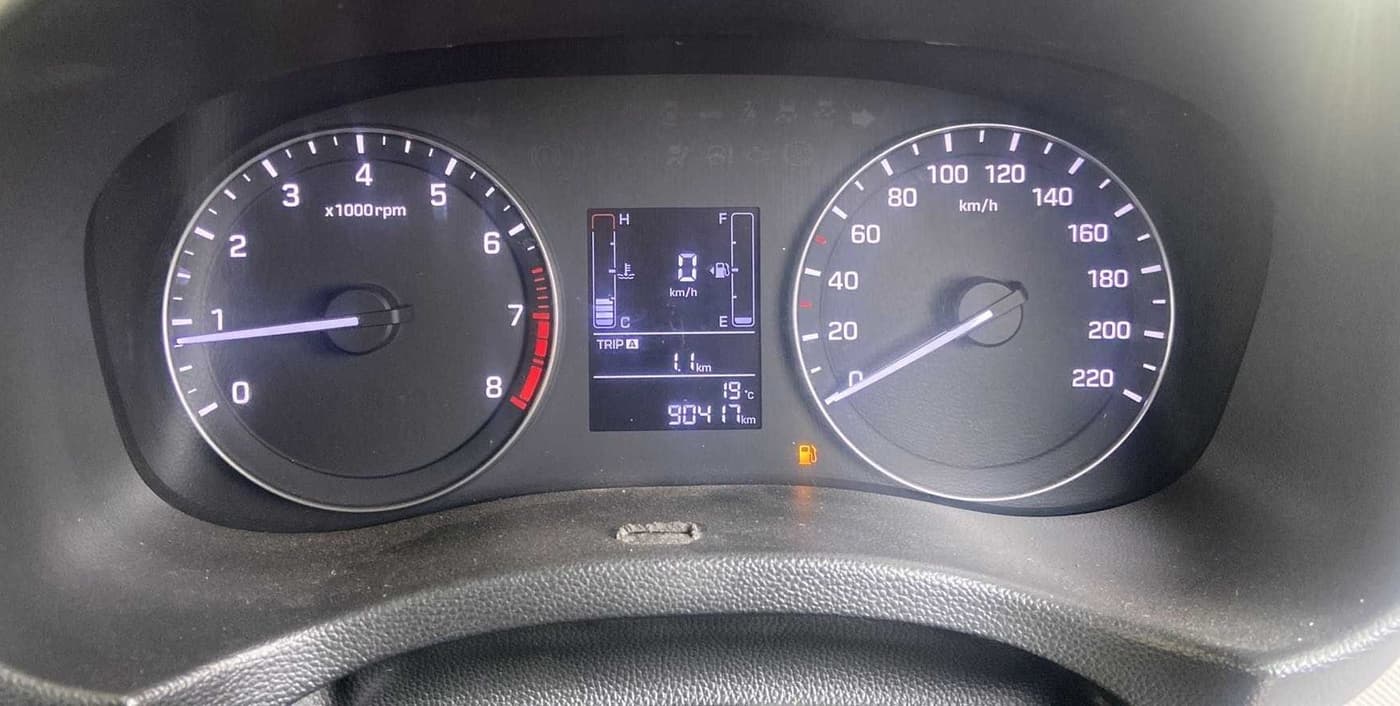 2016 Hyundai Creta SX PLUS 1.6 PETROL, Petrol, Manual, 90,504 km, Odometer Image