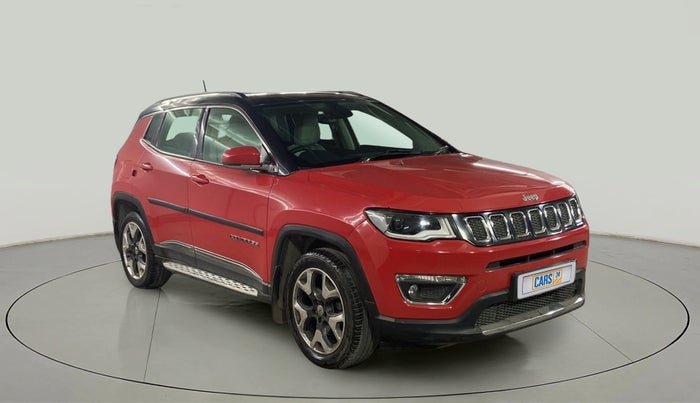 2019 Jeep Compass LIMITED PLUS PETROL AT, Petrol, Automatic, 69,292 km, Right Front Diagonal