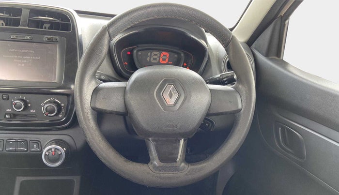 2018 Renault Kwid RXT 1.0 AMT (O), Petrol, Automatic, 54,103 km, Steering Wheel Close Up