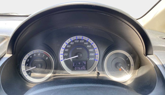 2012 Honda City 1.5L I-VTEC V MT, Petrol, Manual, 75,456 km, Odometer Image