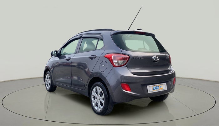 2016 Hyundai Grand i10 SPORTZ 1.2 KAPPA VTVT, Petrol, Manual, 29,450 km, Left Back Diagonal