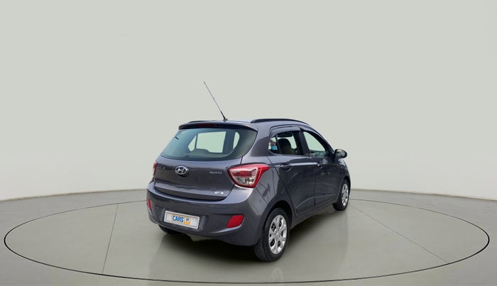 2016 Hyundai Grand i10 SPORTZ 1.2 KAPPA VTVT, Petrol, Manual, 29,450 km, Right Back Diagonal