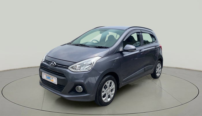 2016 Hyundai Grand i10 SPORTZ 1.2 KAPPA VTVT, Petrol, Manual, 29,450 km, Left Front Diagonal