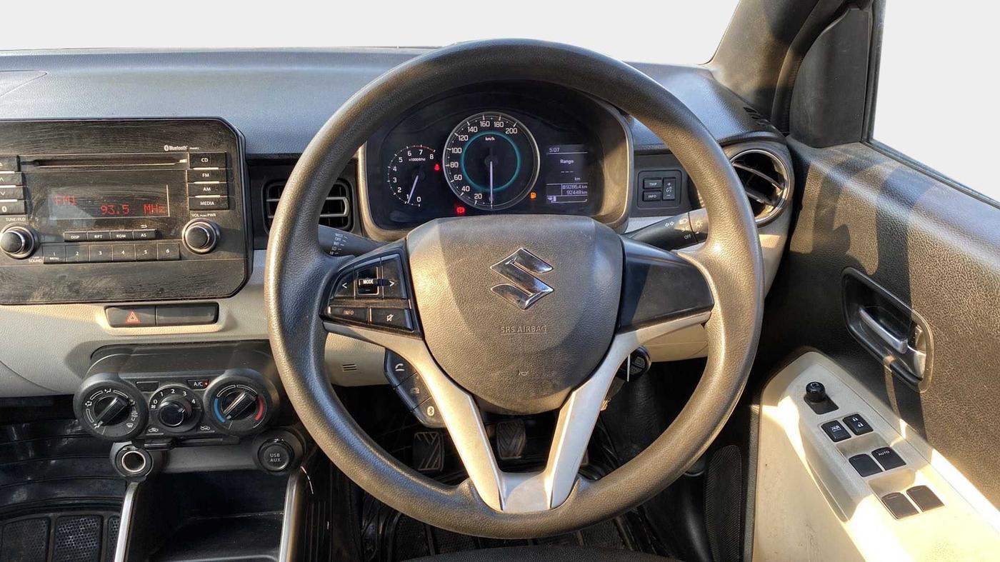 2018 Maruti IGNIS DELTA 1.2, Petrol, Manual, 92,438 km, Steering Wheel Close Up