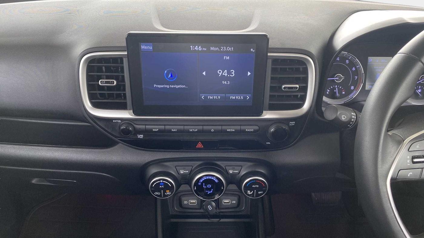 2021 Hyundai VENUE SX PLUS 1.0 TURBO DCT, Petrol, Automatic, 20,090 km, Air Conditioner
