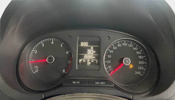 2018 Volkswagen Polo COMFORTLINE 1.0L MPI, Petrol, Manual, 28,377 km, Odometer Image