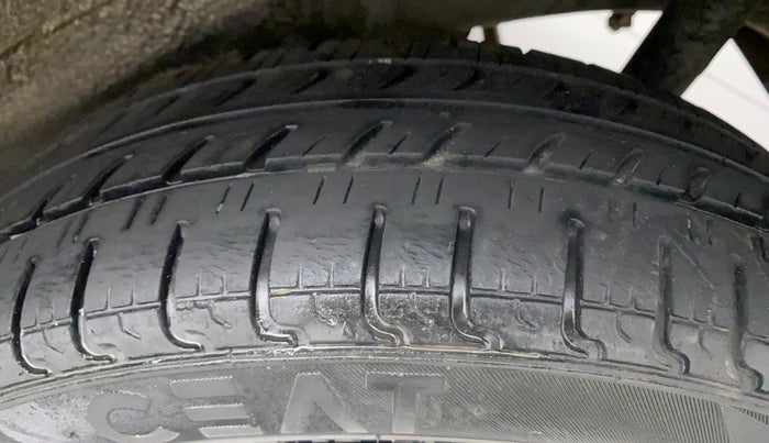 2018 Maruti Wagon R 1.0 VXI, Petrol, Manual, 24,449 km, Left Rear Tyre Tread