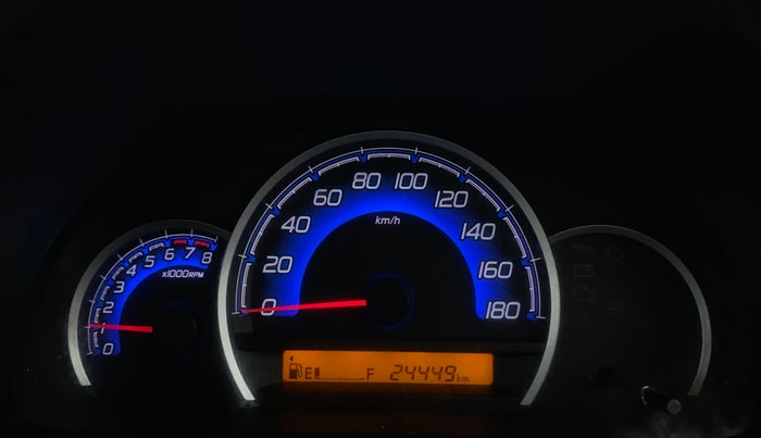 2018 Maruti Wagon R 1.0 VXI, Petrol, Manual, 24,449 km, Odometer Image