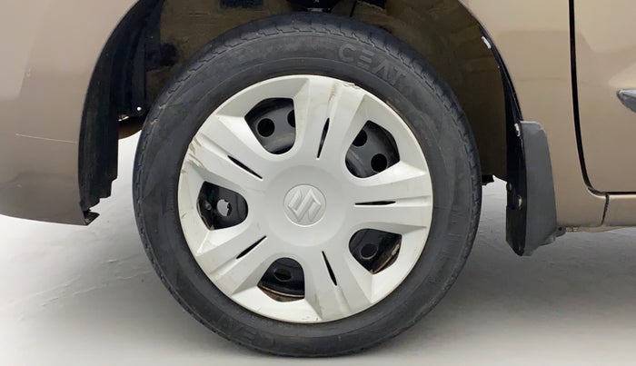 2018 Maruti Wagon R 1.0 VXI, Petrol, Manual, 24,449 km, Left Front Wheel