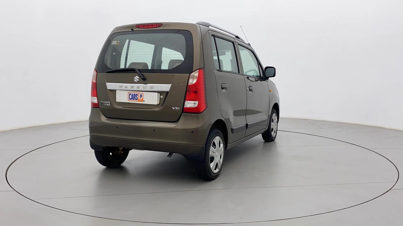 2018 Maruti Wagon R 1.0 VXI, Petrol, Manual, 24,449 km, Right Back Diagonal