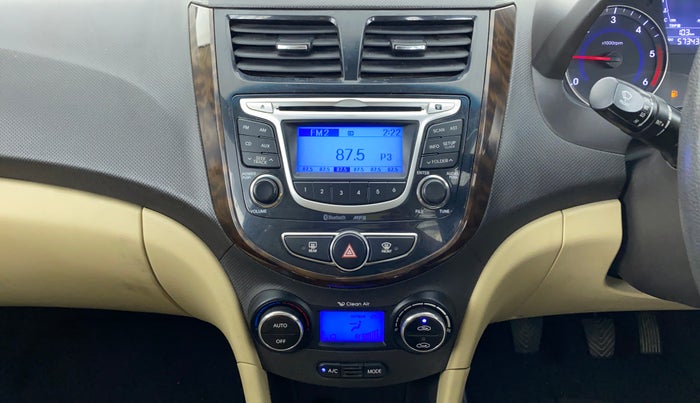 2014 Hyundai Verna FLUIDIC 1.4 EX CRDI, Diesel, Manual, 57,555 km, Air Conditioner