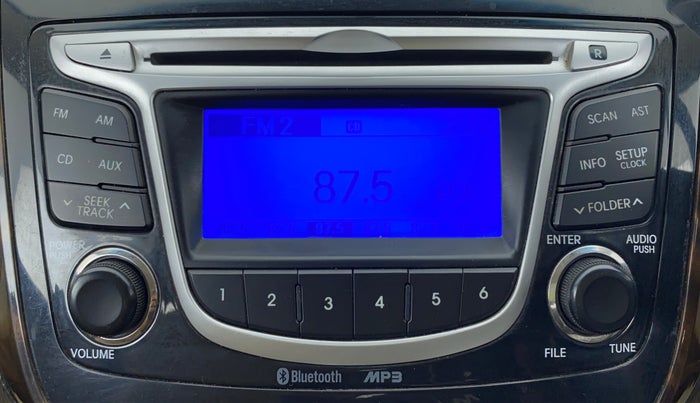 2014 Hyundai Verna FLUIDIC 1.4 EX CRDI, Diesel, Manual, 57,555 km, Infotainment System