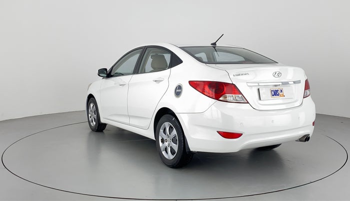 2014 Hyundai Verna FLUIDIC 1.4 EX CRDI, Diesel, Manual, 57,555 km, Left Back Diagonal