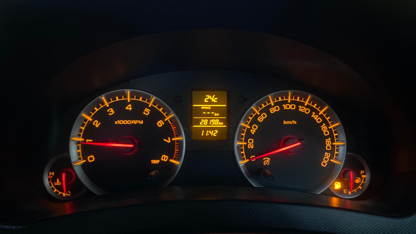 2016 Maruti Swift Dzire ZXI, Petrol, Manual, 28,191 km, Odometer Image