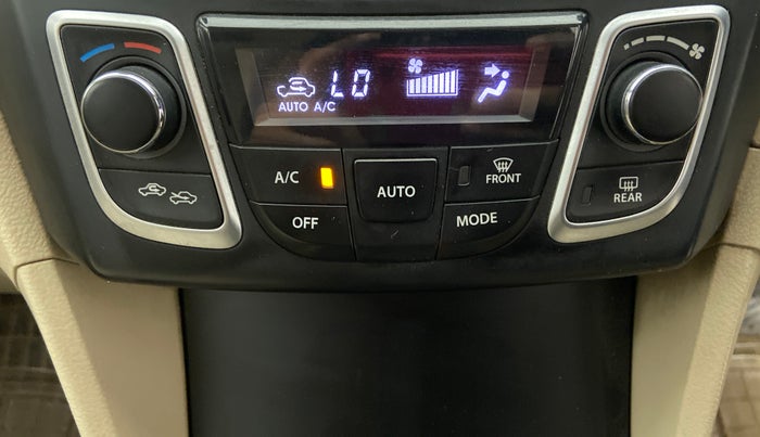2017 Maruti Ciaz DELTA 1.4 AT PETROL, Petrol, Automatic, 45,176 km, Automatic Climate Control