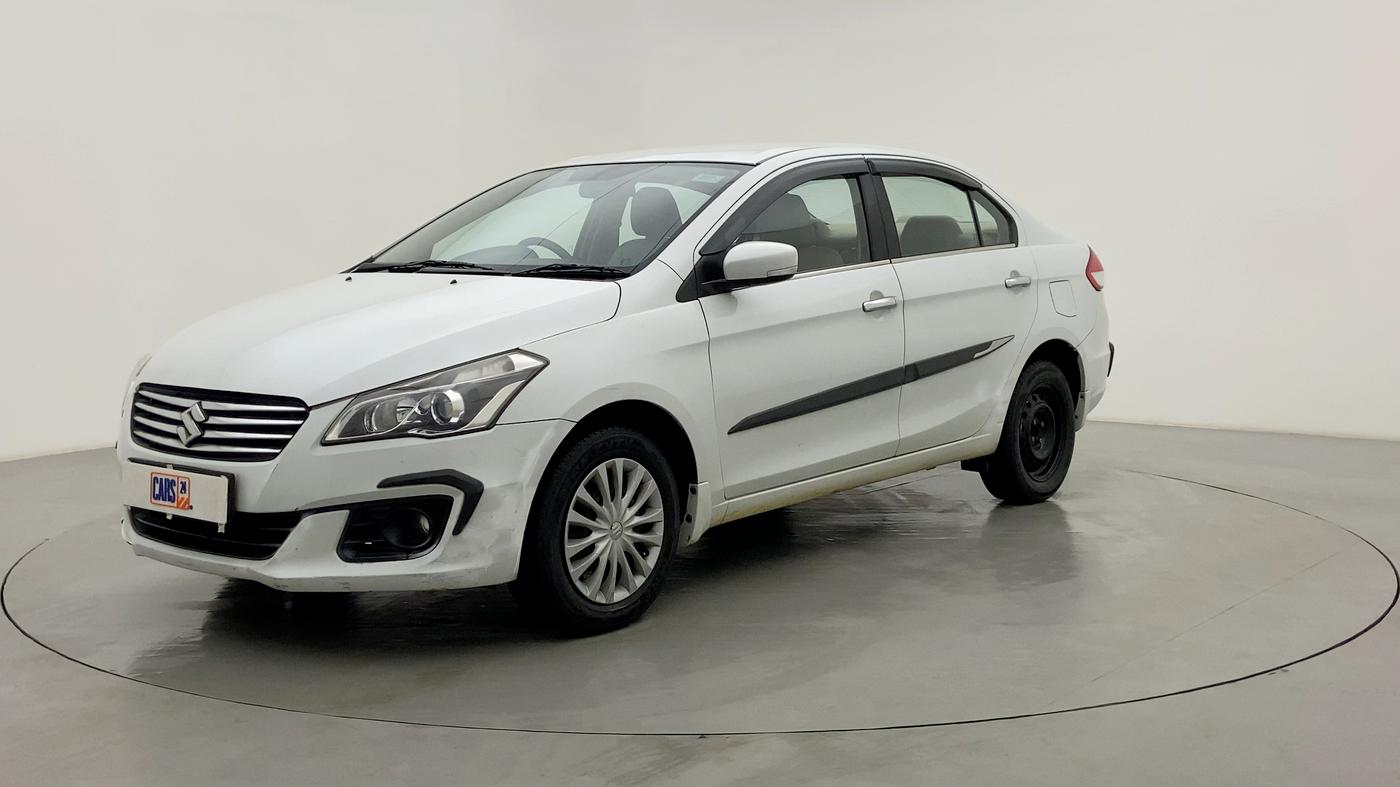 2017 Maruti Ciaz DELTA 1.4 AT PETROL, Petrol, Automatic, 45,176 km, Left Front Diagonal
