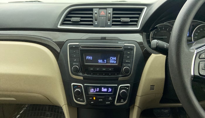2017 Maruti Ciaz DELTA 1.4 AT PETROL, Petrol, Automatic, 45,176 km, Air Conditioner