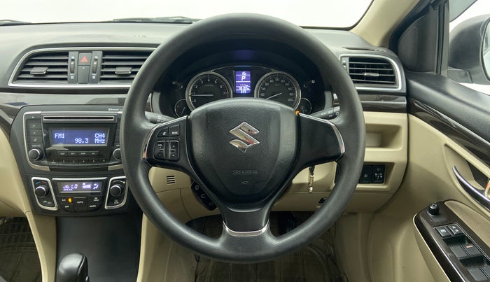 2017 Maruti Ciaz DELTA 1.4 AT PETROL, Petrol, Automatic, 45,176 km, Steering Wheel Close Up