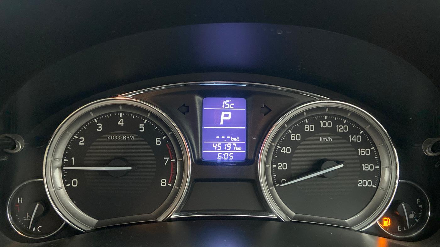 2017 Maruti Ciaz DELTA 1.4 AT PETROL, Petrol, Automatic, 45,176 km, Odometer Image