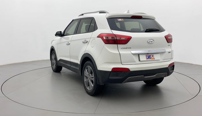 2018 Hyundai Creta SX PLUS AT 1.6 PETROL, Petrol, Automatic, 79,665 km, Left Back Diagonal