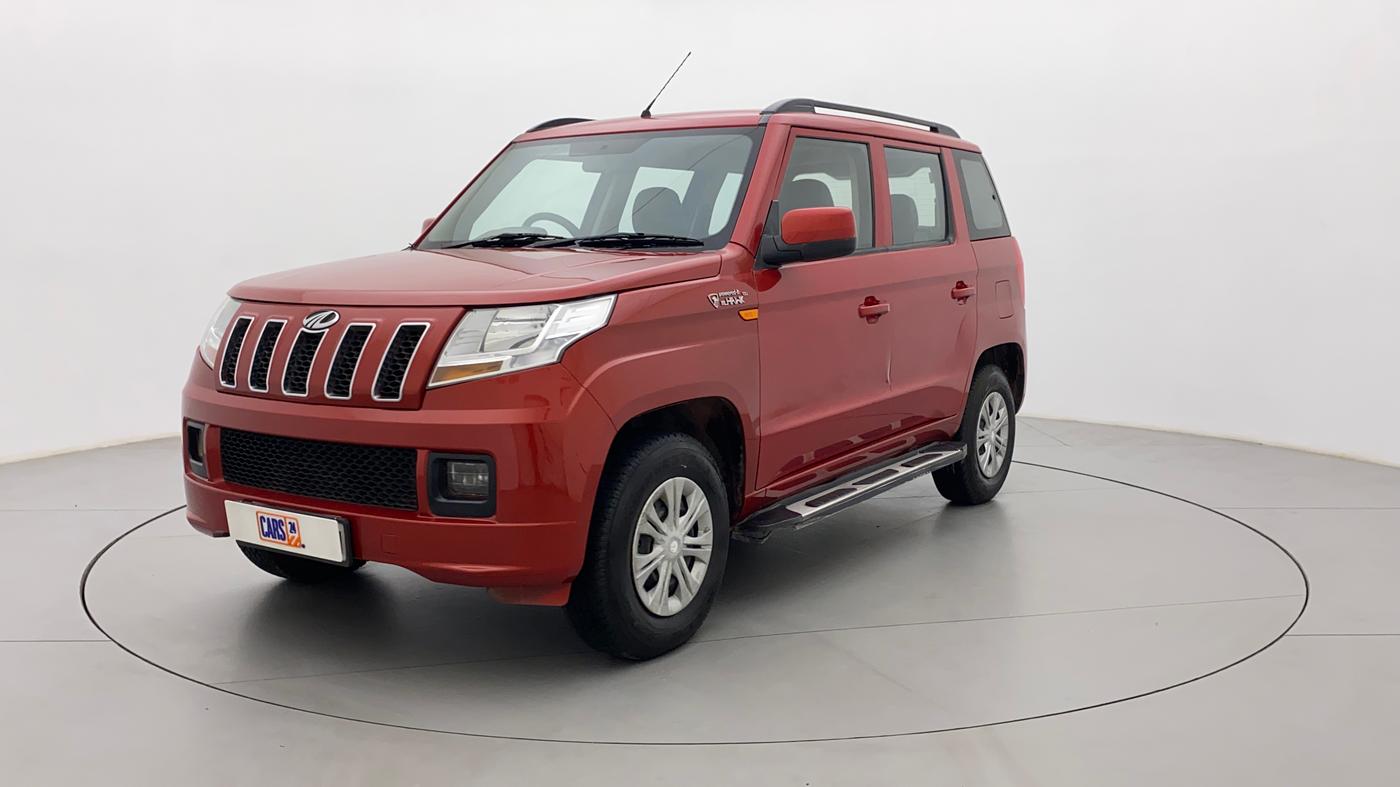 2018 Mahindra TUV300 T6 PLUS, Diesel, Manual, 1,19,655 km, Left Front Diagonal