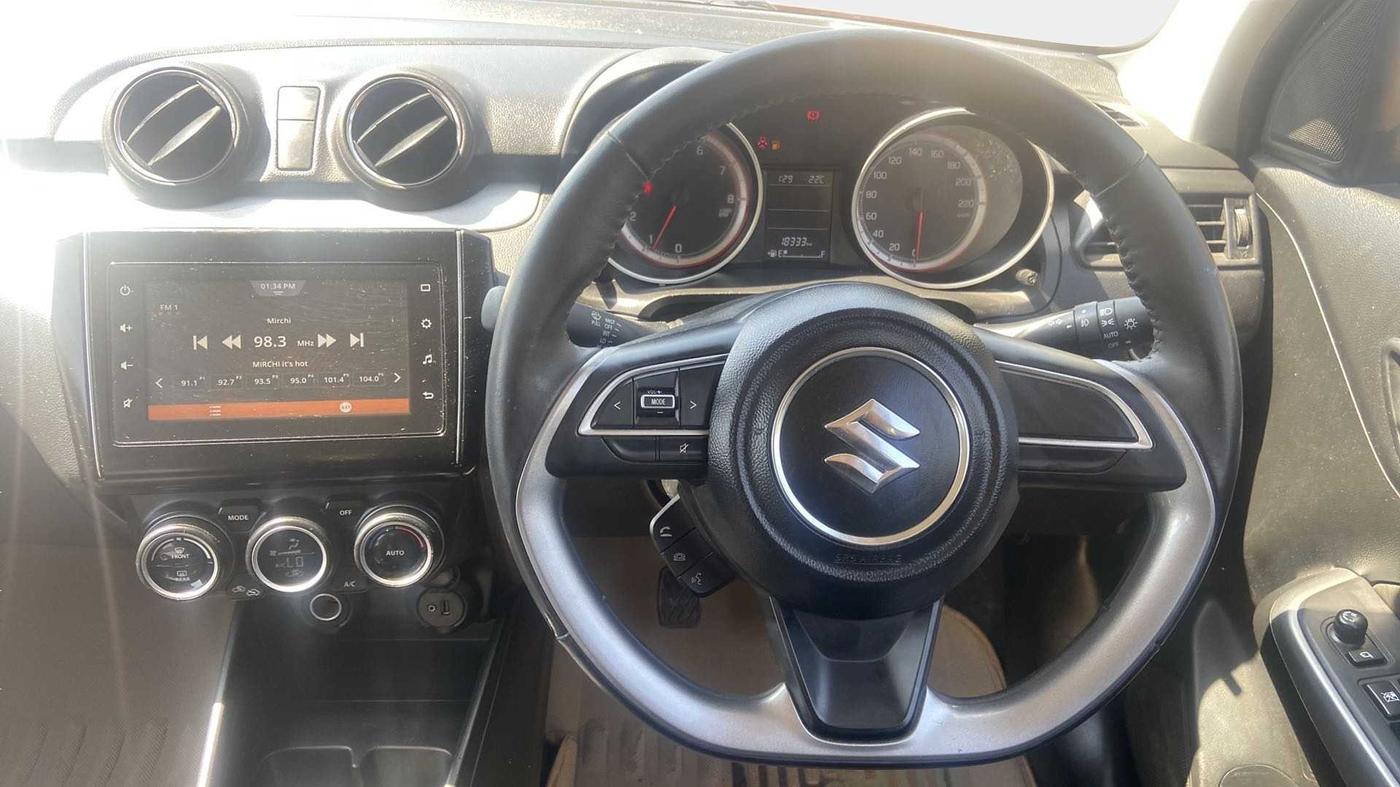 2020 Maruti Swift ZXI PLUS, Petrol, Manual, 18,544 km, Steering Wheel Close Up