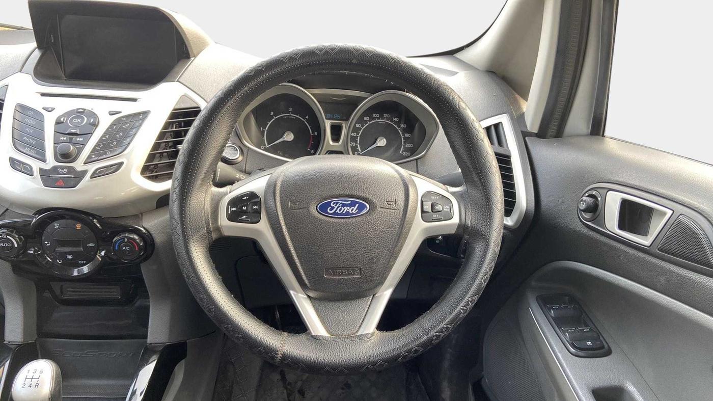 2017 Ford Ecosport TITANIUM + 1.5L DIESEL, Diesel, Manual, 84,221 km, Steering Wheel Close Up