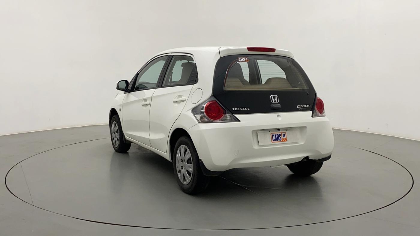 2014 Honda Brio S MT, Petrol, Manual, 35,177 km, Left Back Diagonal