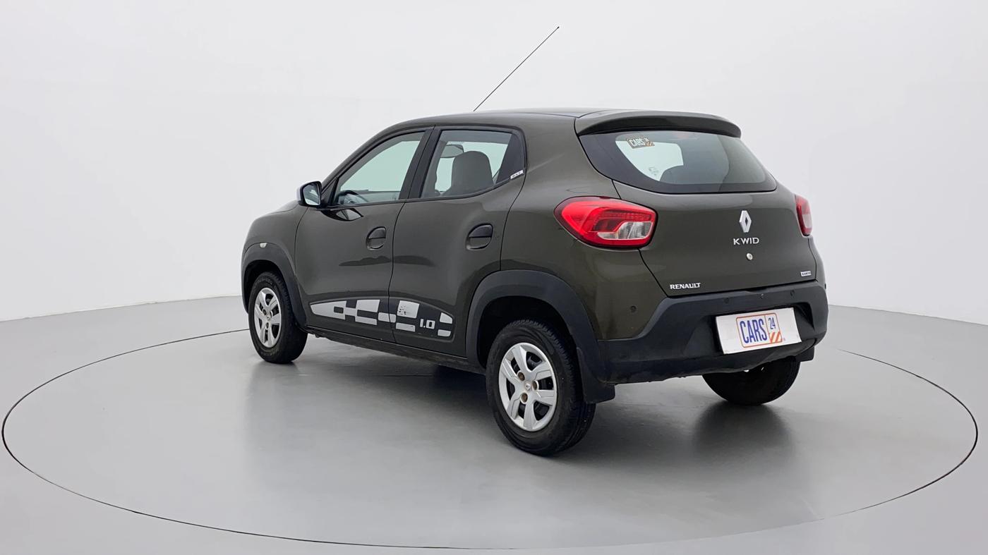 2016 Renault Kwid RXT 1.0 AMT (O), Petrol, Automatic, 26,388 km, Left Back Diagonal