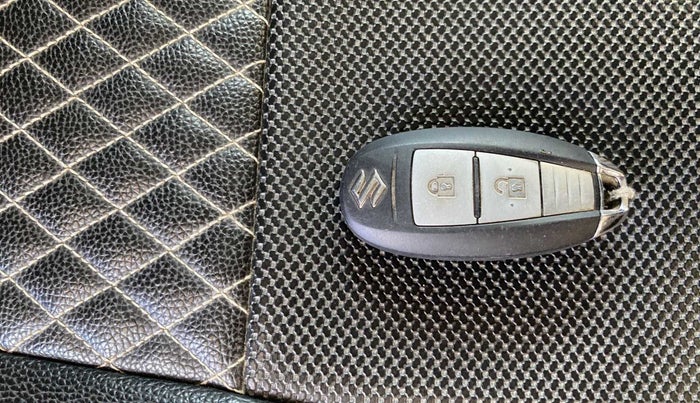 2018 Maruti Baleno ALPHA CVT PETROL 1.2, Petrol, Automatic, 57,292 km, Key Close Up